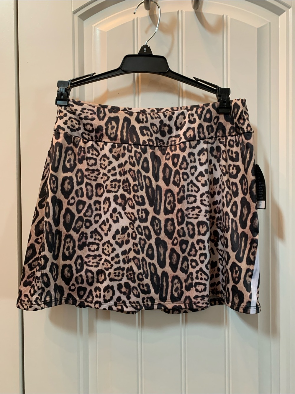 Onzie Leopard Tan and Black Tennis Skirt